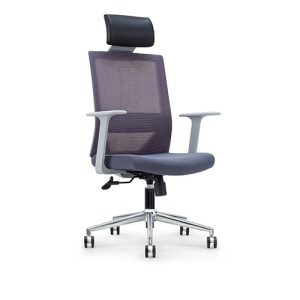 OFFICE CHAIR HIGH BACK EXECUTIVE MESH ALUMINIUM BASE