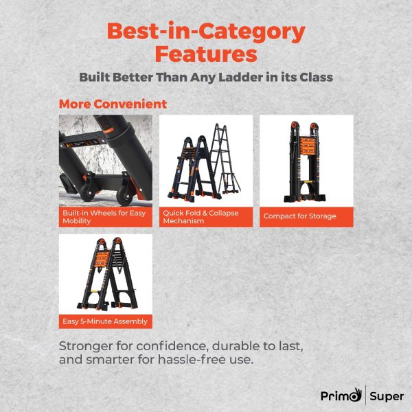 PRIMO SUPERLADDER 2.1M+2.1M - Image 6