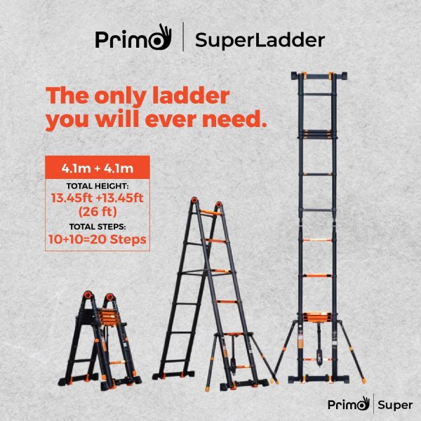 PRIMO SUPERLADDER PSL 4.1m - Image 7