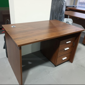 OFFICE DESK 120x60cm BROWN TC-12