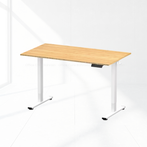 Sit Stand Desk Single Motor 120cm x 60cm 2 Stage, Load Capacity 40kg