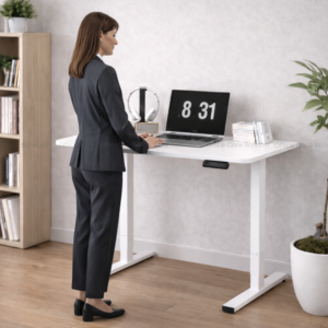 Sit Stand Desk Single Motor 120cm x 60cm FQ2-1260
