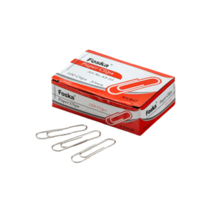paper clips silver 33mm